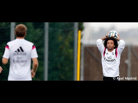 Arbeloa, Marcelo, Illarra y Nacho se entrenaron junto al Castilla Arbeloa, Marcelo, Illarra y Nacho se entrenaron junto al Castilla
