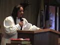 Pastor Maria Seaman preaching \"Good Grief\"