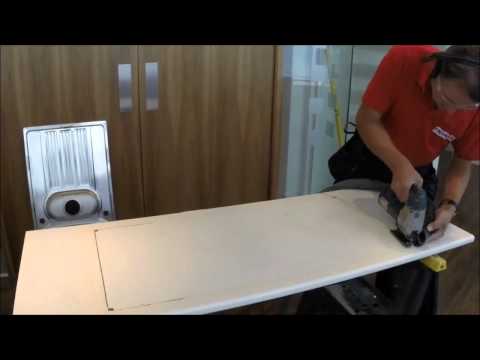 how to fit a kitchen sink uk