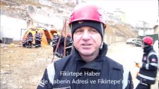 Fikirtepede Arama Kurtarma Tatbikatı 01.02.2014 Fikirtepe Haber 