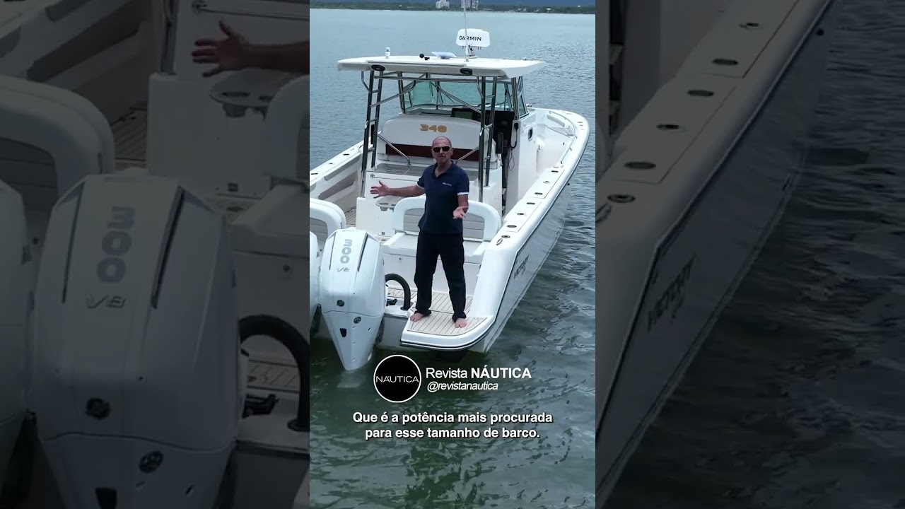 Motor de centro? Aqui não. 🚤 | Teste Victory 348 Ride