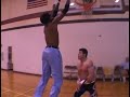 Human Tornado dunks on Matt Sydal