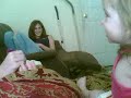 funny baby and mommy