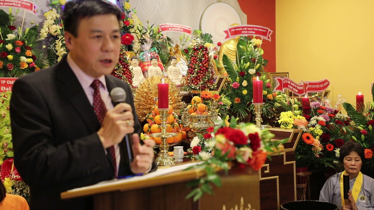 ĐẠI SỨ VN TẠI CH SÉC: DỰ ĐẠI LỄ KHÁNH THÀNH CHÙA MOST 5.1.2019