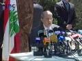 Aoun's visit to Geagea before his release from prison