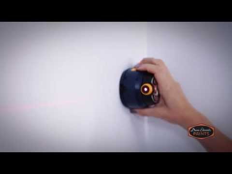 how to paint stripes on a wall