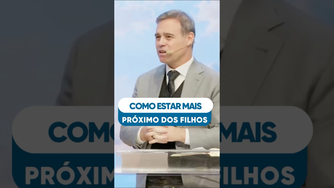 Estar perto dos filhos não é apenas morar na mesma casa.
