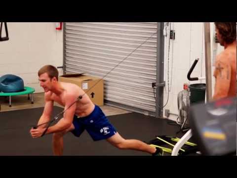 Ryno Power - Eli Tomac works out with Ryan Hughes at the Ryno Power Gym. View more workouts, riding tips and advice at www.rynopowergym.com. See what it takes to take you...