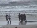 Windsurfen, surfen, kiten, storm wijk aan zee 13 augustus 2008