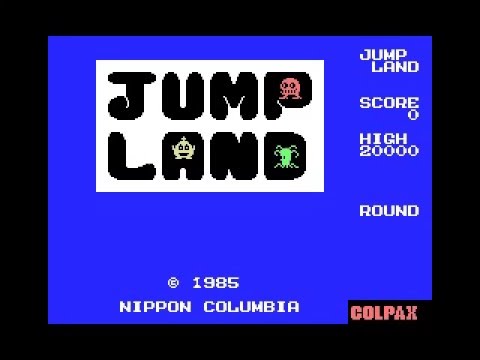 Jump land (1985, MSX, Nippon Columbia)