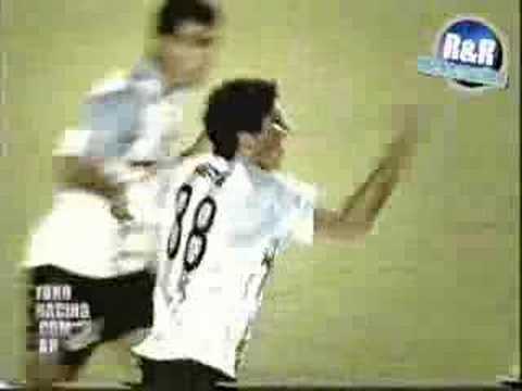 cholo simeone - racing avellaneda