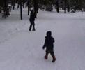 pete,zoe and william up in troodos on 17th feb 07