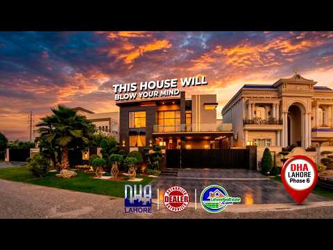 Prime Quality 1 Kanal Ultra Modern House For Sale in DHA Phase 6 Lahore Fully Furnished Tour