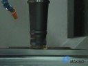 Makino D500 5-axis machining of big, heavy mold block