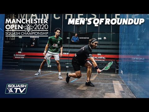 Squash: Manchester Open 2020 - Men's QF Roundup