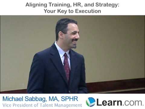 Harmonization between the training and human resources and strategy pt 1