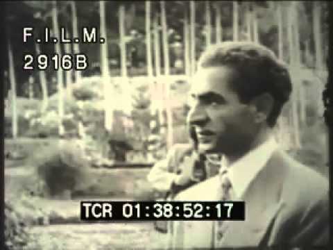 Shah of Iran (stock footage / archival footage)