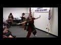 Shamila performs Bhangra for the Clerk of Cook County