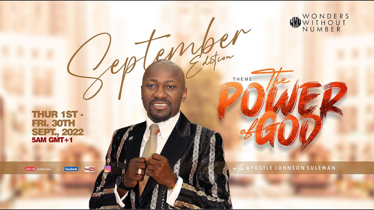 Apostle Suleman LIVE::🔥THE POWER OF GOD!!! (WWN Day12 - September Edition) 16th Sept. 2022