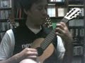 song by M.Kishibe岸部さんの名曲をギタレレで弾いてみました。この楽器を弾くには私の指は少々太りすぎだということが分かりました。楽器のサイズがギターの半分くらいなので、曲の長さも半分です(^^;)
