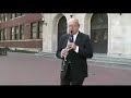 Benny Theiler, clarinet, Thomas Helton, bass, two jazz tunes