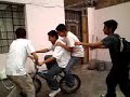 en la bici