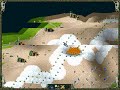 the final battle from my favourite game the settlers 2. the goal in the game is to claim the gates which teleport to various places. the last one moves you to rome. unfortunately i posess only the polish version of the game. the settlers 2 is an rts game published in 1996 by bluebyte.