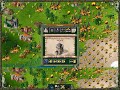 the final battle from my favourite game the settlers 2. the goal in the game is to claim the gates which teleport to various places. the last one moves you to rome. unfortunately i posess only the polish version of the game. the settlers 2 is an rts game published in 1996 by bluebyte.