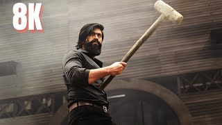 KGF 2 - TOOFAN Full Video Hindi Songs in 8K / 4K U