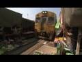 Bangkok Food Market: A Train Runs Through It