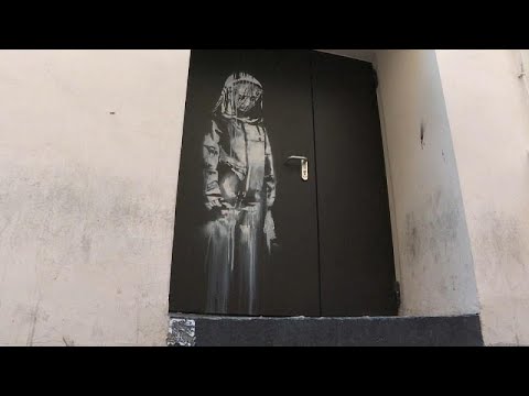 Banksy-Kunstwerk in Paris gestohlen: Ein Graffiti auf ...