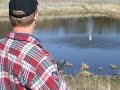 Marlin 22 Long Rifle shooting water