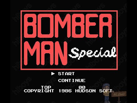 Bomber Man Special (1986, MSX, Hudson Soft)