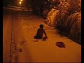 a poil dans la neige