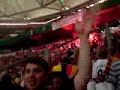 Deutschland vs. Serbien 31.05.08 Bengalo bei den Serben