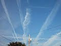 amazing display of CHEMTRAILS   September 4,2008 Pittsburgh, Pennsylvania