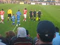Wealdstone v Rotherham FA Cup 2009 - 8/11/2009 - Teams come out