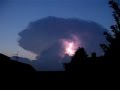 Anvil Shaped Clouds With EXTREME Lightning!! UFO?
