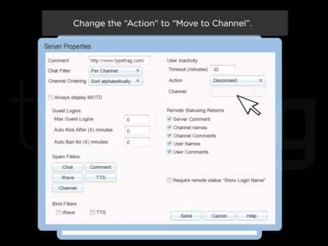 how to set up an afk channel in vent