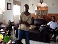 me n ma two lil cuzinz n ma fren brother singin a drunk/wasted version of Feliz Navidad...yea we was hella bored...see what boredom does to ya? lol Hailin SKNSO..Am 