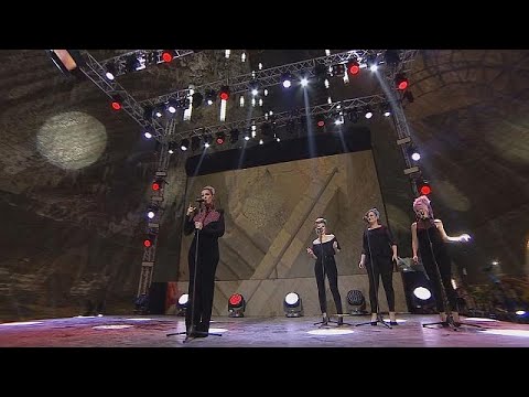 Eurovision Song Contest: Rumnische Halbfinalteilnehmer singen in Salzmine