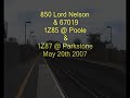 southern steam loco no. 850 lord nelson makes an appearence at poole & parkstone with the 1z85 victoria - weymouth & return dorset coast express. may 20th 2007