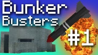 Minecraft Bunker Busters with Subs - Awesome Bunkers! #1