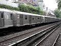 Manhattan Bound R40S B Express Train @ Beverly Road Manhattan Bound R40S B Express Train @ Beverly Road