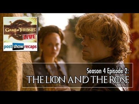Game of Thrones Season 4, Episode 2 Recap: The Lion and the Rose Review