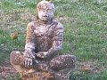 Bouddha,hiver,oiseaux