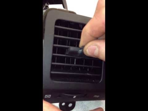 Lexus AC vent slider knob installation Repair How To
