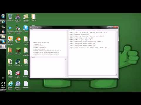 how to use minecraft_server.exe (802 kb)