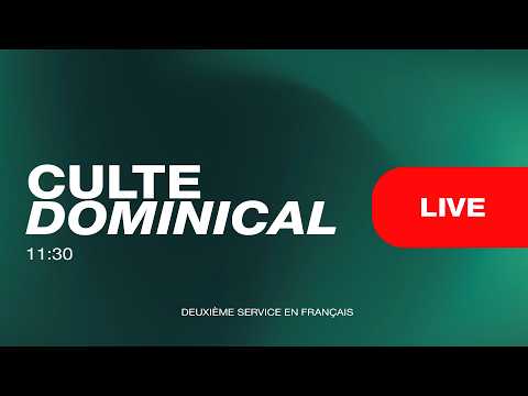 CULTE DES JEUNES DU 22 FEVRIER 2026