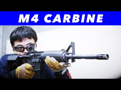 TOP JAPAN M4 カービン 電動ガン ライブカートモデル レビュー#129